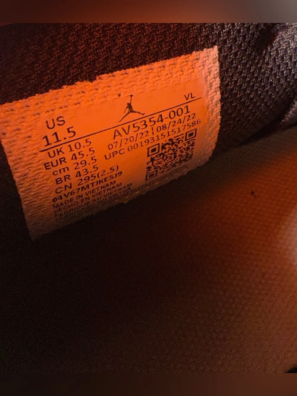 Jordan air retro